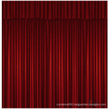 china manufacture white velvet stage curtains for sale